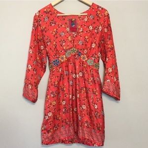 Johnny Was Silk Tunic